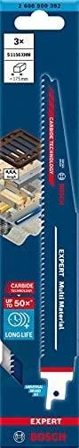 Bosch 3 pjūklo geležtės S1167XHM Wood&Metal Demol