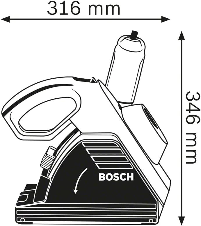 Mūro freza-vagapjovė Bosch GNF 35 CA Professional 0601621708