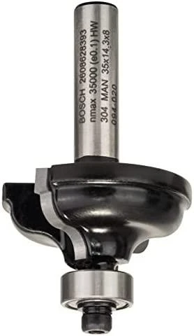 Bosch Daugiaprofilinė freza HM R=4,8mm, l=14mm,kotas 8mm