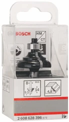 Bosch Daugiaprofilinė freza HM R=4,8mm, l=14mm,kotas 8mm