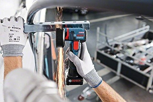 Bosch Akumuliatorinis kampinis šlifuoklis GWS 12V-76 V-EC, 2x3.0Ah
