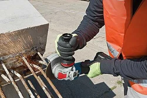 Akumuliatorinis kampinis šlifuoklis su X-LOCK Bosch GWX 18V-10 SC Professional (06017B0400)