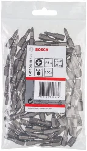 Bosch Suktuvo antgaliai Pz 1 100 vnt, Extra Hart
