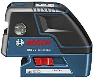 Bosch Kombinuotasis lazeris GCL 25 (4x1.5V AA, Bag)