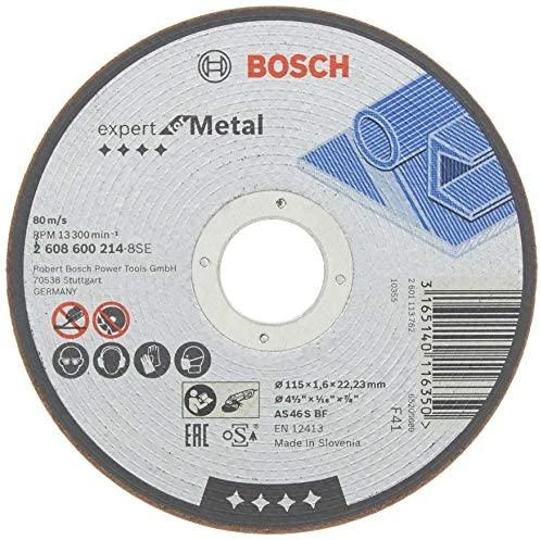 Bosch Pjov.diskas metalui 115x22x1,6 mm
