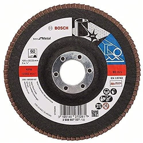 Bosch Šlif.pop.met.top.kamp.šli D=125 mm,K 60,1 vnt.