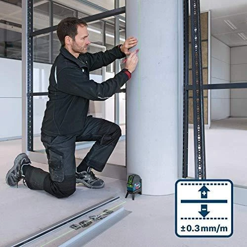 Bosch Kombinuotasis lazeris GCL 2-15 G (3x1.5V AA , Case)