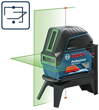 Bosch Kombinuotasis lazeris GCL 2-15 G (3x1.5V AA , Case)