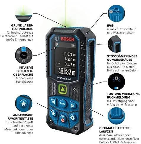 Bosch GLM 50-25 G 2x1.5V