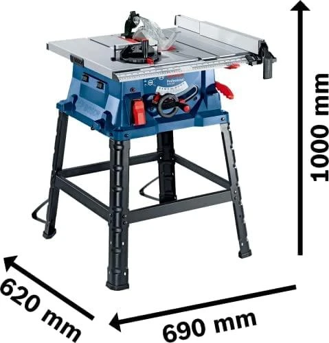 Išilginio pjovimo staklės Bosch GTS 254 Professional; 1800 W
