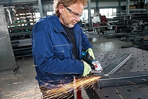 Bosch GWS 18V-10, LB be akumuliatoriaus ir kroviklio