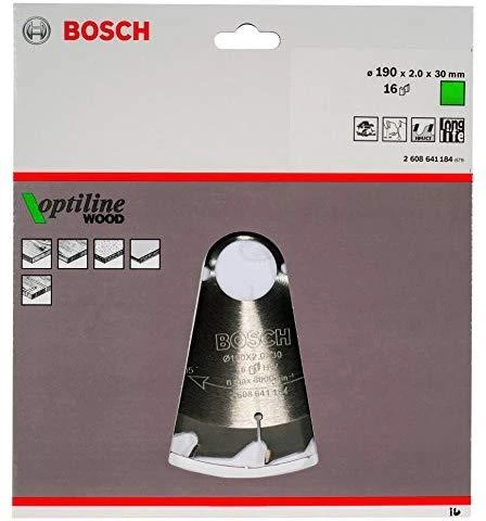 Bosch Disk.pjūkl.diskas 190x30 Optiline Wood
