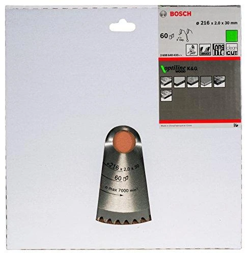 Bosch Stac.disk.pjūkl.diskas 216x30x60 medžiui