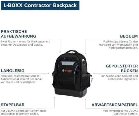 „Bosch L-BOXX“ rangovo kuprinė