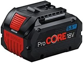 Akumuliatoriai + pakrovėjas Bosch GBA 18V / 4.0Ah ProCORE 18V + 5.5Ah ProCORE 18V + GAL 1880 CV