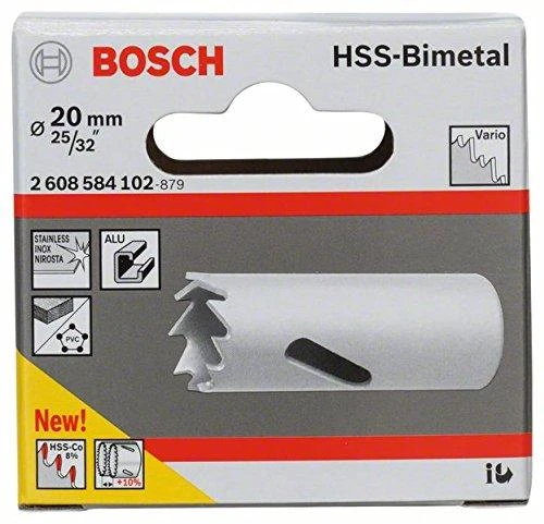Bosch HSS-Bimet.gręž.karūna 20 mm