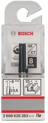Bosch Pirštinė freza HM B=10mm, l=20 mm,kotas 8mm