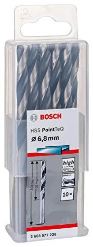 Bosch PointTeQ grąžtas metalui 6,8 x 69 x 109 mm ,10 vnt