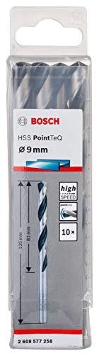 Bosch PointTeQ grąžtas metalui 9 x 81 x 125 mm , 10 vnt.