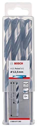Bosch PointTeQ grąžtas metalui 12,5 x 101 x 151 mm,5 vnt