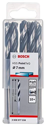 Bosch PointTeQ grąžtas metalui 7 x 69 x 109 mm , 10 vnt.
