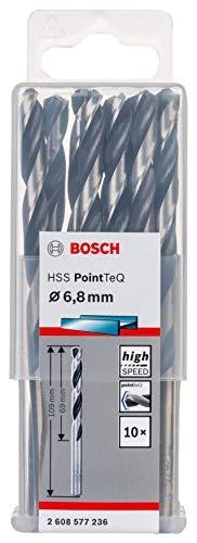 Bosch PointTeQ grąžtas metalui 6,8 x 69 x 109 mm ,10 vnt