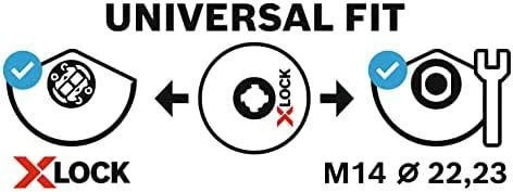 Bosch XLOCK Deimant.pjov.diskas Standard fUniversal 125mm