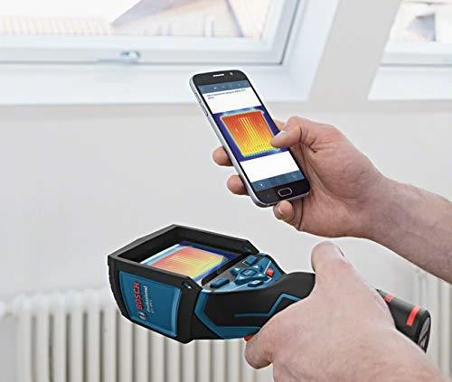 Šiluminė kamera Bosch GTC 400 C (1x1.5Ah, L-Boxx)
