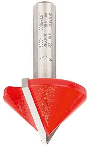 Bosch V-tipo griovelių freza 90°, kotas 8mm