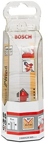 Bosch V formos išdrožos frezos 8 mm, D 12,7 mm, L 10 mm