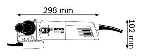 Kampinis šlifuoklis Bosch GWX 10-125, X-Lock PROFESSIONAL