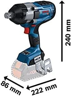 Bosch GDS 18V-1050 H, CT be akumuliatoriaus ir kroviklio