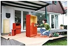 Bosch dažymo sistema naudojama namų terasoje
