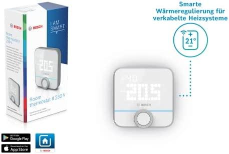 „Bosch Smart Home“ grindų šildymas 230 V termostatas II