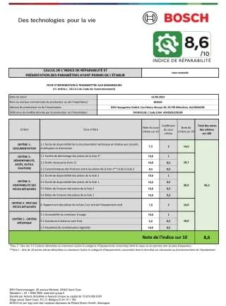 Bosch SPI2IKS10E indaplovė