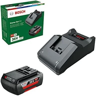 Bosch 36V starterio rinkinys su pakrovėju ir baterija