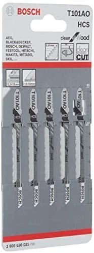 Bosch 5 siaurapj.pjūkleliai T 101 AO