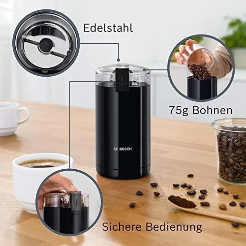 Bosch TSM6A013B Kavamalė, juoda