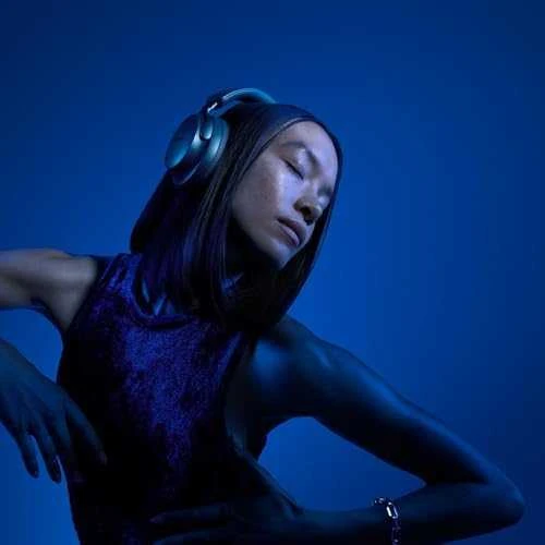 Belaidės ausinės Bose QuietComfort Ultra, Mėlynos