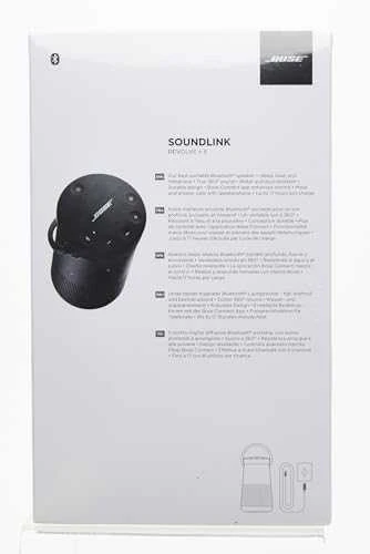 Bose® SoundLink Revolve+ II Bluetooth® nešiojama kolonėlė, Juoda