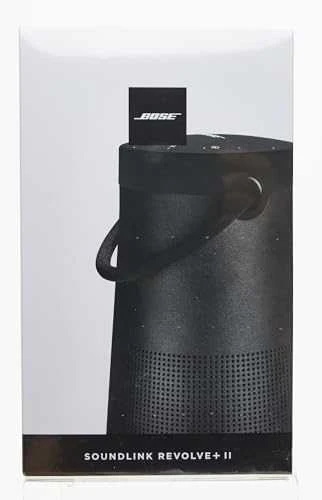 Bose® SoundLink Revolve+ II Bluetooth® nešiojama kolonėlė, Juoda