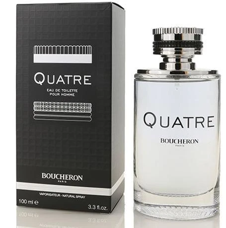 Boucheron Boucheron Quatre Pour Homme EDT tualetinis vanduo vyrams, 100 ml