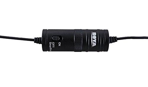 Mikrofonas BOYA 65-18000 HZ, 6.3 mm stereo adapteris, juodas / BY-M1 / BOYA10003