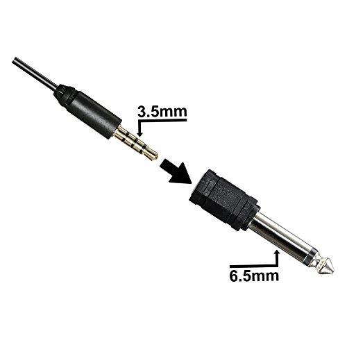 Mikrofonas BOYA 65-18000 HZ, 6.3 mm stereo adapteris, juodas / BY-M1 / BOYA10003