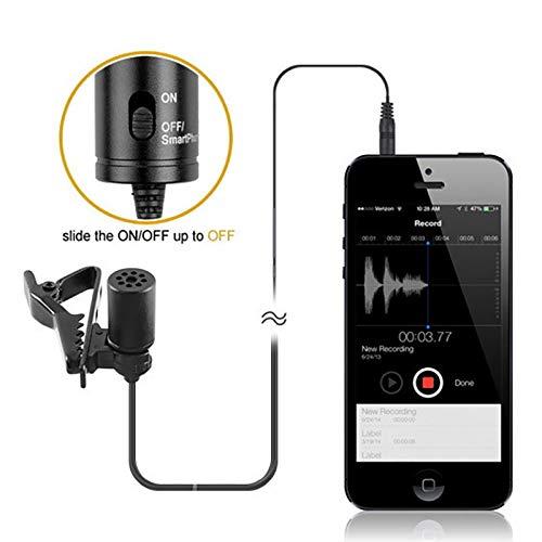 Mikrofonas BOYA 65-18000 HZ, 6.3 mm stereo adapteris, juodas / BY-M1 / BOYA10003