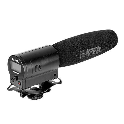 Mikrofonas BOYA su integruotu Micro SDHC, juodas / BY-DMR7 / BOYA10034