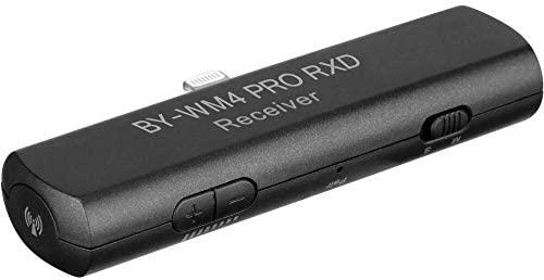 „BOYA BY-WM4 Pro-K4“, bevielio mikrofono sistema, skirta „iOS“ įrenginiams, 2,4 GHz, juoda / BOYA10162