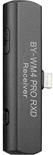 „BOYA BY-WM4 Pro-K4“, bevielio mikrofono sistema, skirta „iOS“ įrenginiams, 2,4 GHz, juoda / BOYA10162