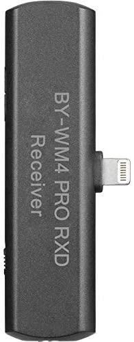 „BOYA BY-WM4 Pro-K4“, bevielio mikrofono sistema, skirta „iOS“ įrenginiams, 2,4 GHz, juoda / BOYA10162