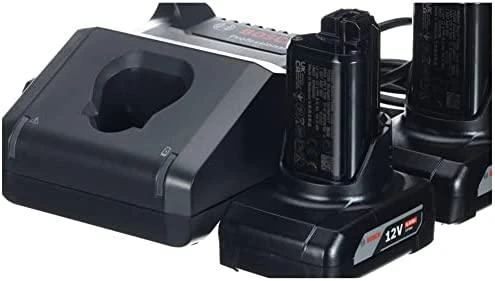 Bosch Akumuliatorius + kroviklis GBA 12V 2x6.0Ah + GAL 12V-40